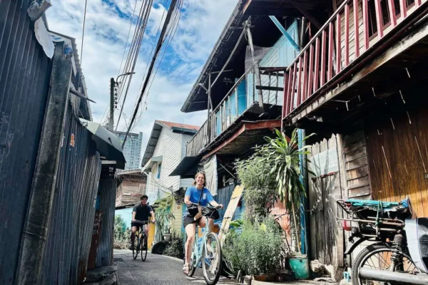 Bangkok Bike & Boat Tour — Longtail canal and a Thai meal.