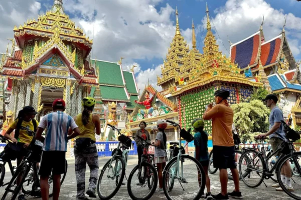 Bangkok Bike Tour — Hidden Thonburi Backstreets.
