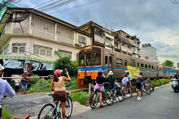 Bangkok Bike Tour — Hidden Thonburi Backstreets.