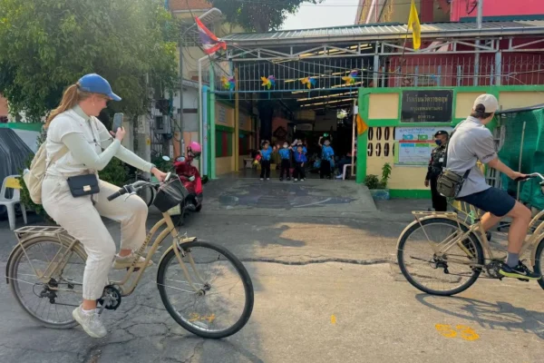 Bangkok Bike Tour — Hidden Thonburi Backstreets.