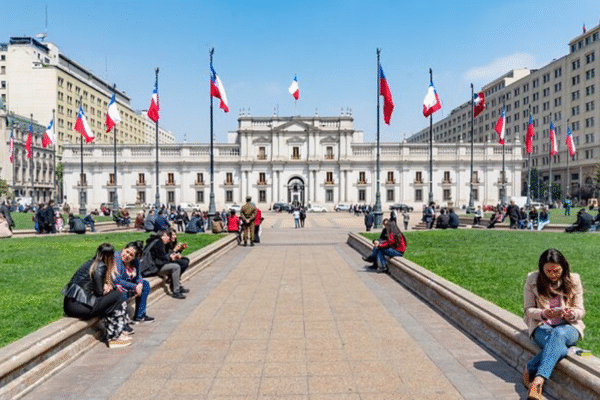 Changing of Guard, La Moneda, Downtown & Santa Lucia Hill Walking Tour