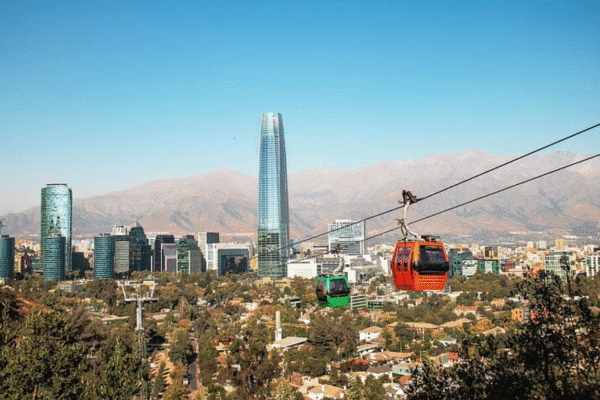 Santiago Skyline: Bellavista, Cable Cars & San Cristobal Private Adventure