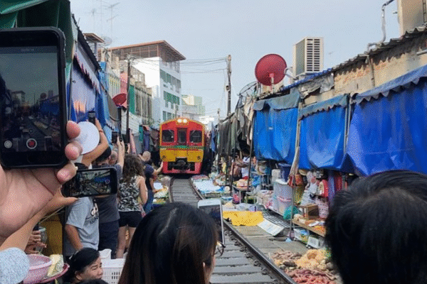 Floating market Train market & Local farm