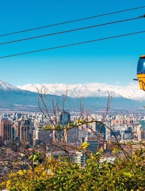 Santiago Skyline: Cable Car & San Cristobal Walking Tour